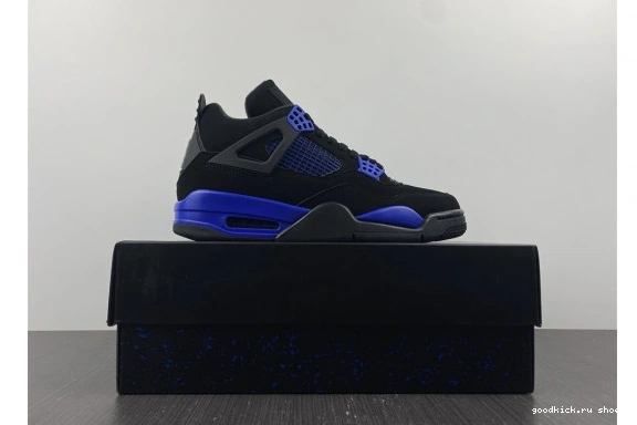 4 THUNDER RETRO CT8527-018 CT8527-018 BLUE JORDAN AIR 0421